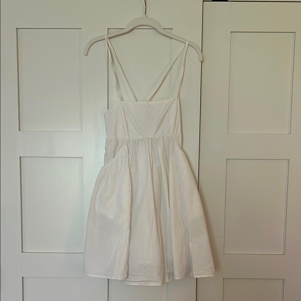 Urban Outfitters White Strappy Mini Dress